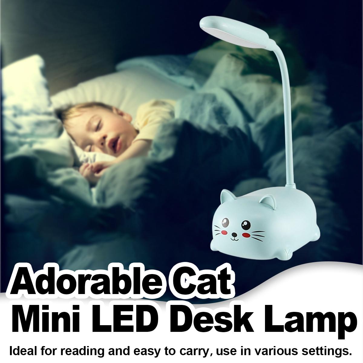 Book Light Flexible - Cat Night Light Lamp Animal Foldable