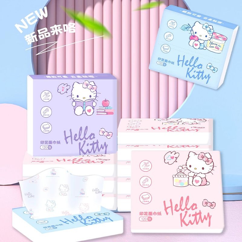 Travel Accessories In Japan - Nouvelles Boîtes de Mouchoirs Hello Kitty,