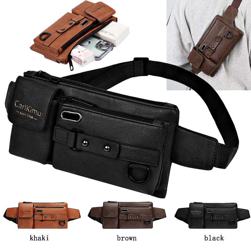 Travel Accessories Leather - Nouveau modèle, sac à la taille