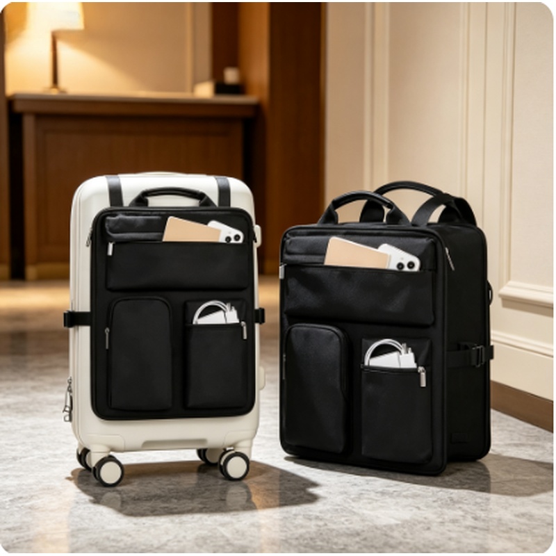 Travel Accessories List - Sac organisateur de bagages multi-poches, pochette
