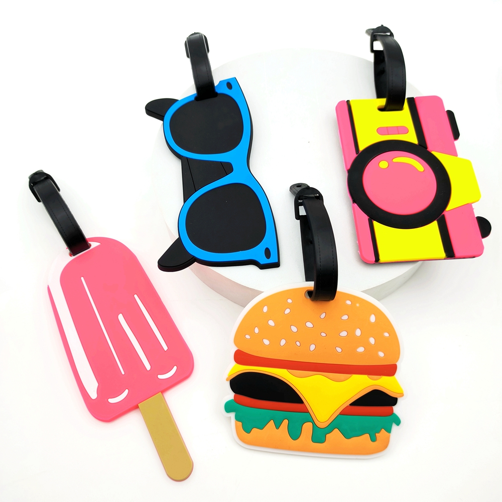 Travel Accessories List - Étiquette de bagage de crème glacée