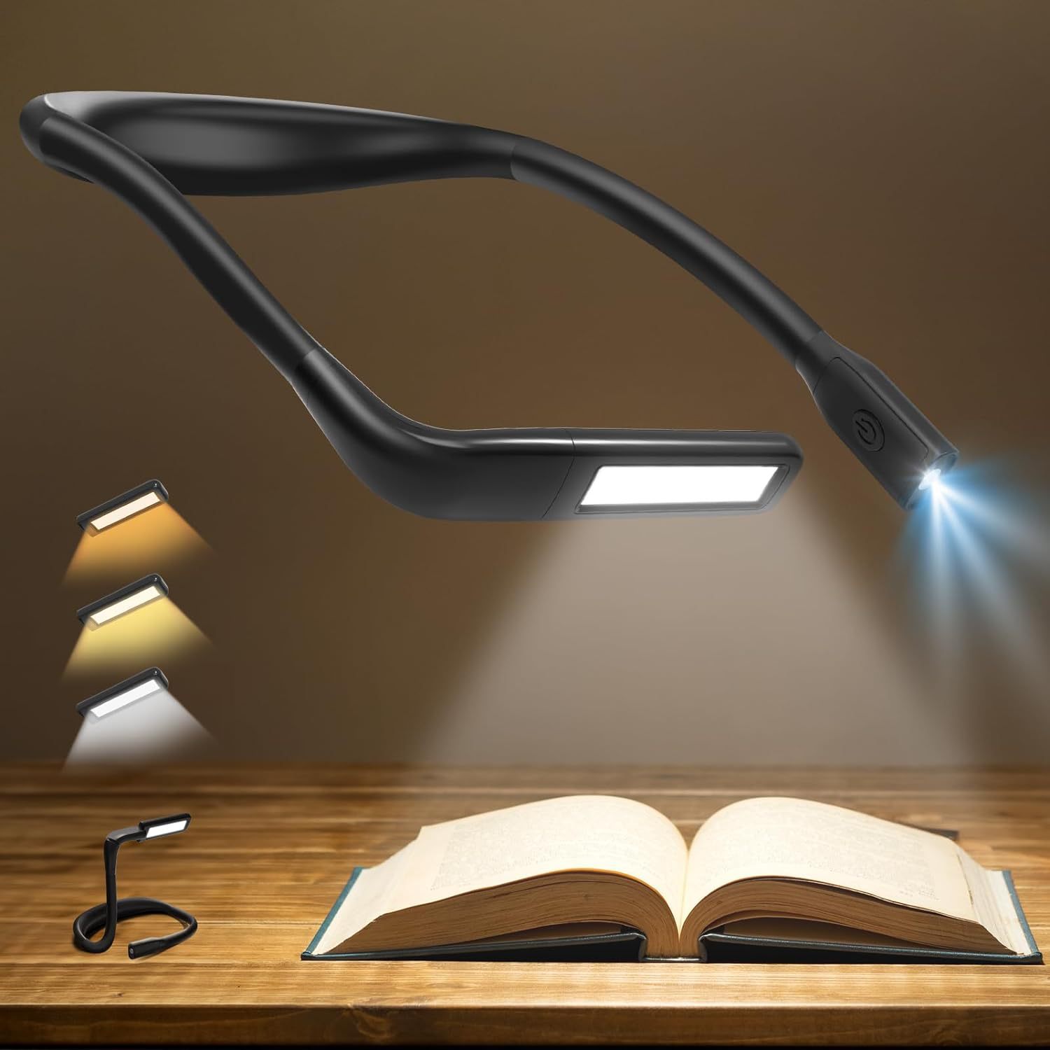 Book Light Flexible - Lampes de lecture LED pour le