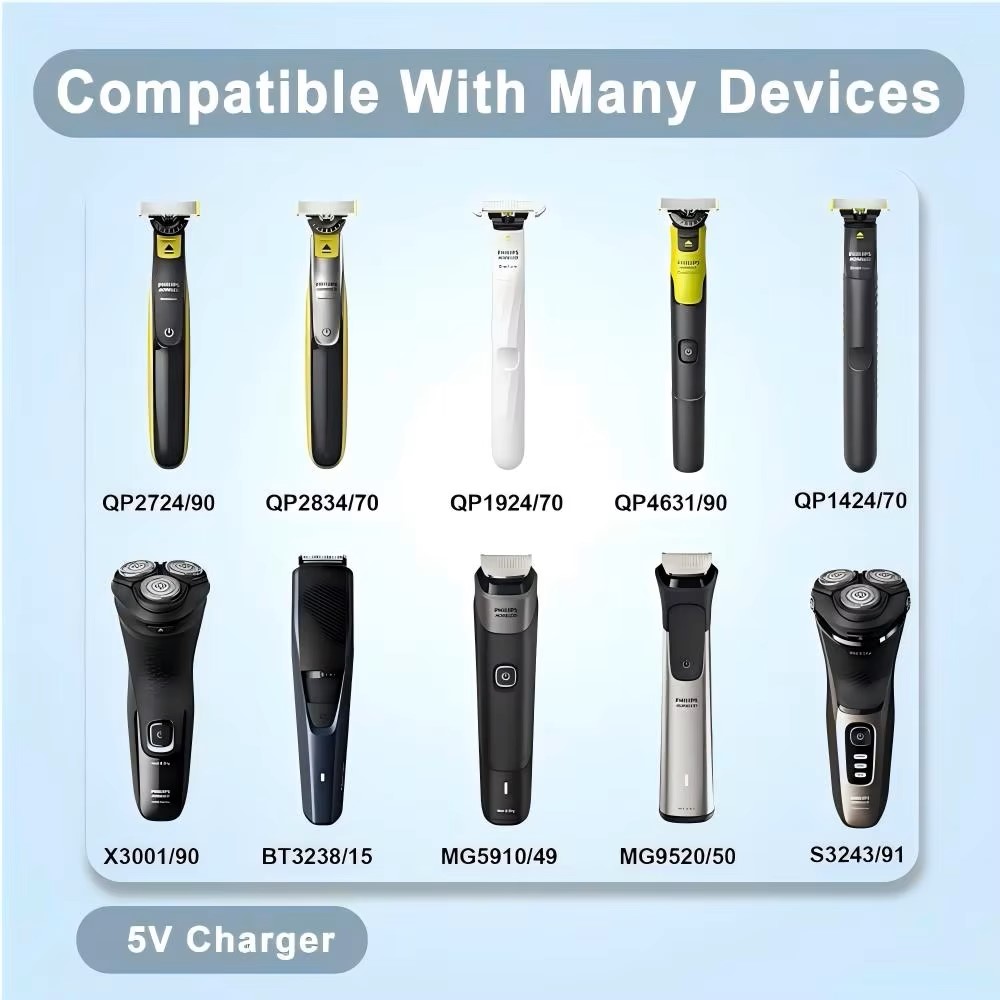 Travel Accessories Electronics - Chargeur Type C 5V pour rasoir