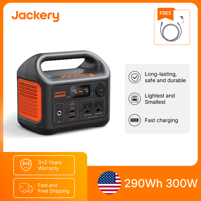 Travel Accessories Electronics - Station d'alimentation portable Jackery Explorer 300New