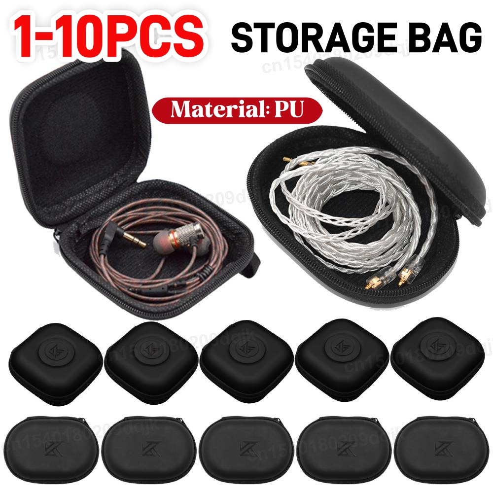 Travel Accessories Leather - KZ – étui pour écouteurs en