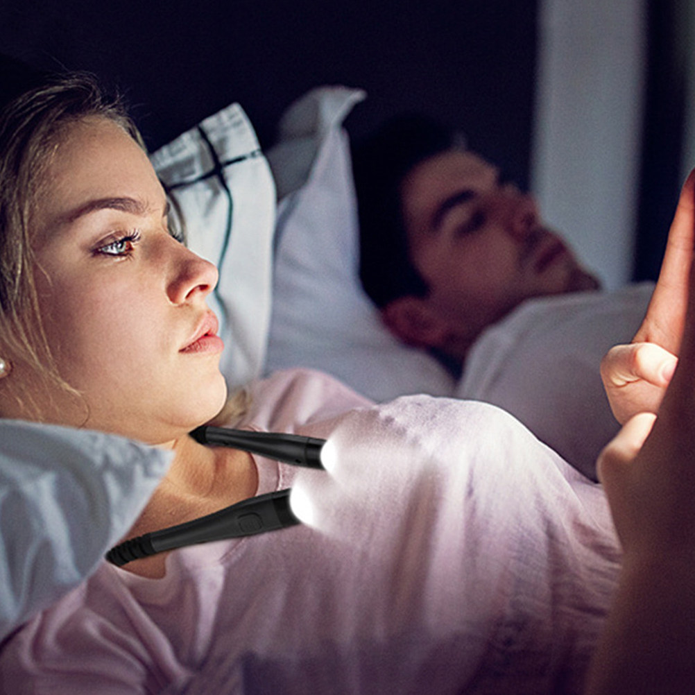 Book Light Flexible - Lampe de lecture à porter autour