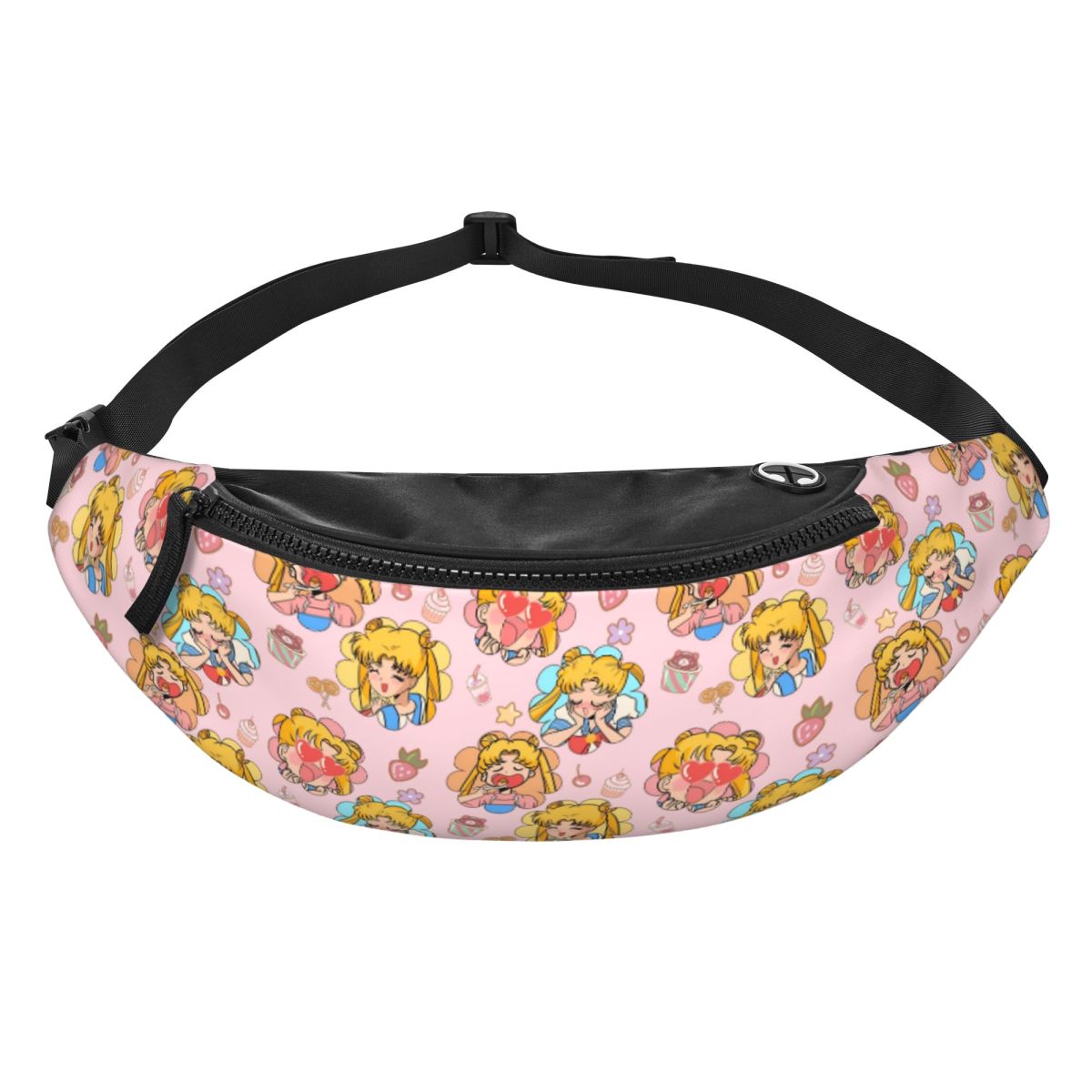 Travel Accessories In Japan - Sac banane personnalisé S-Sailors M-Moons Mangas