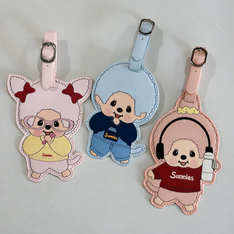 Travel Accessories In Japan - Étiquette de voyage Monchichi, dessin animé