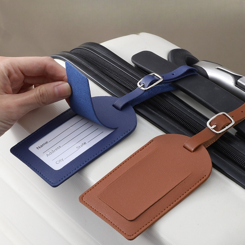 Étiquettes de bagage en cuir P - Travel Accessories List avis et prix