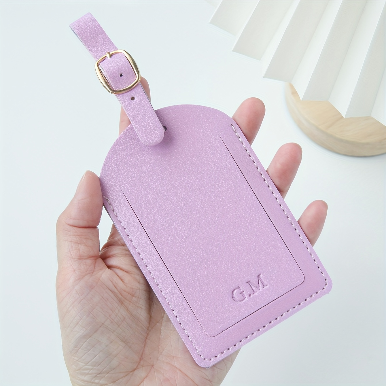 Étiquette de bagage avec initi - Travel Accessories List avis et prix