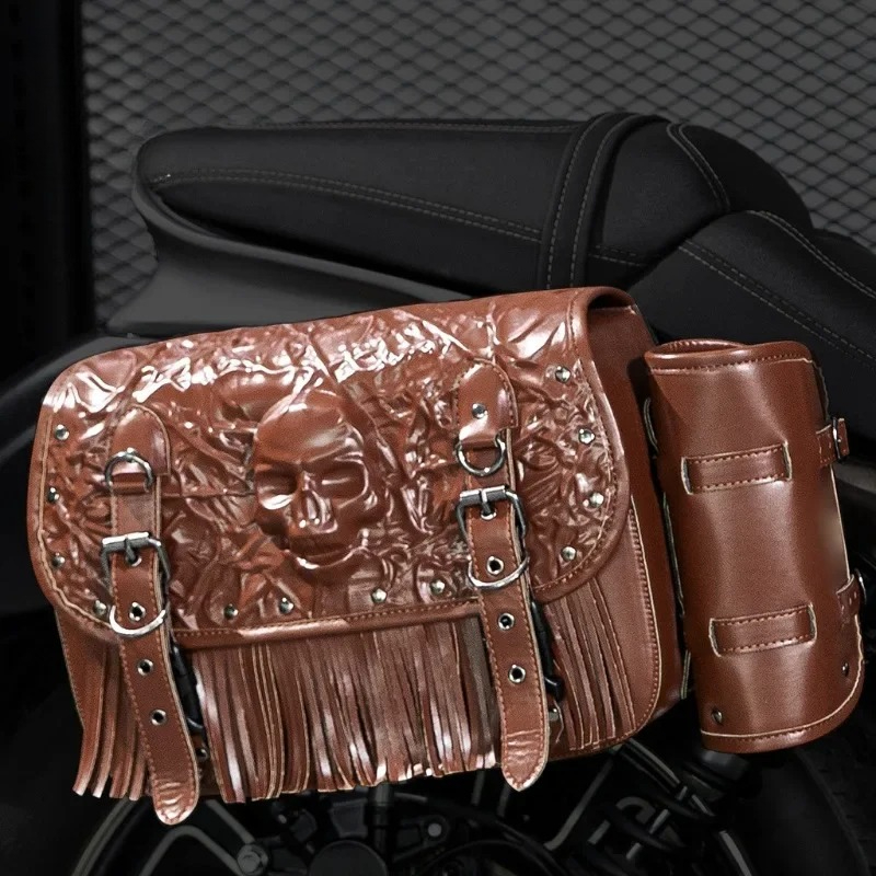Sacoche de moto pour Cafe Moto - Travel Accessories Leather avis et prix