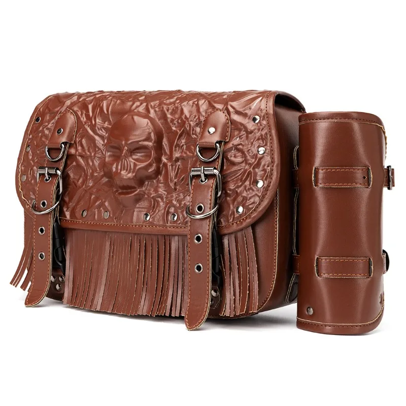Sacoche de moto pour Cafe Moto - Travel Accessories Leather avis et prix