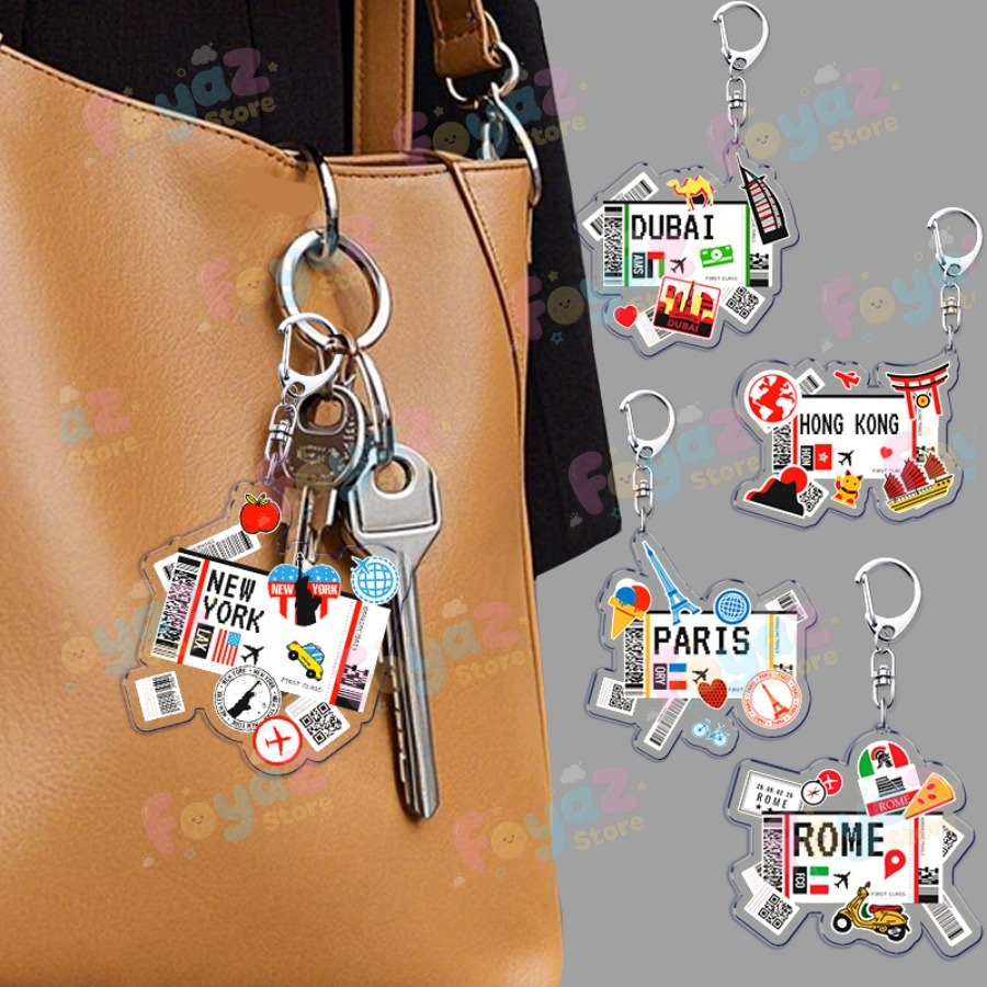 Porte-clés avion de voyage rét - Travel Accessories Plane avis et prix