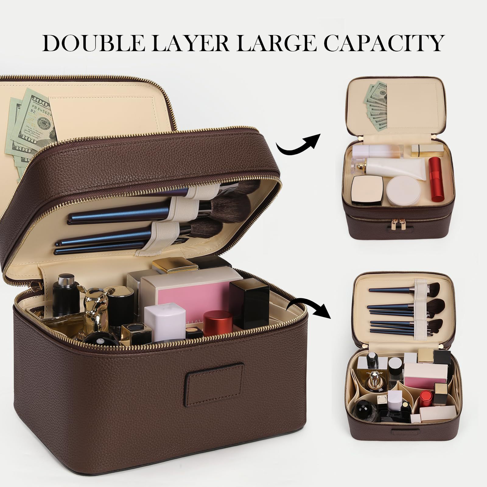 Grande Trousse de Toilette de  - Travel Accessories Leather avis et prix