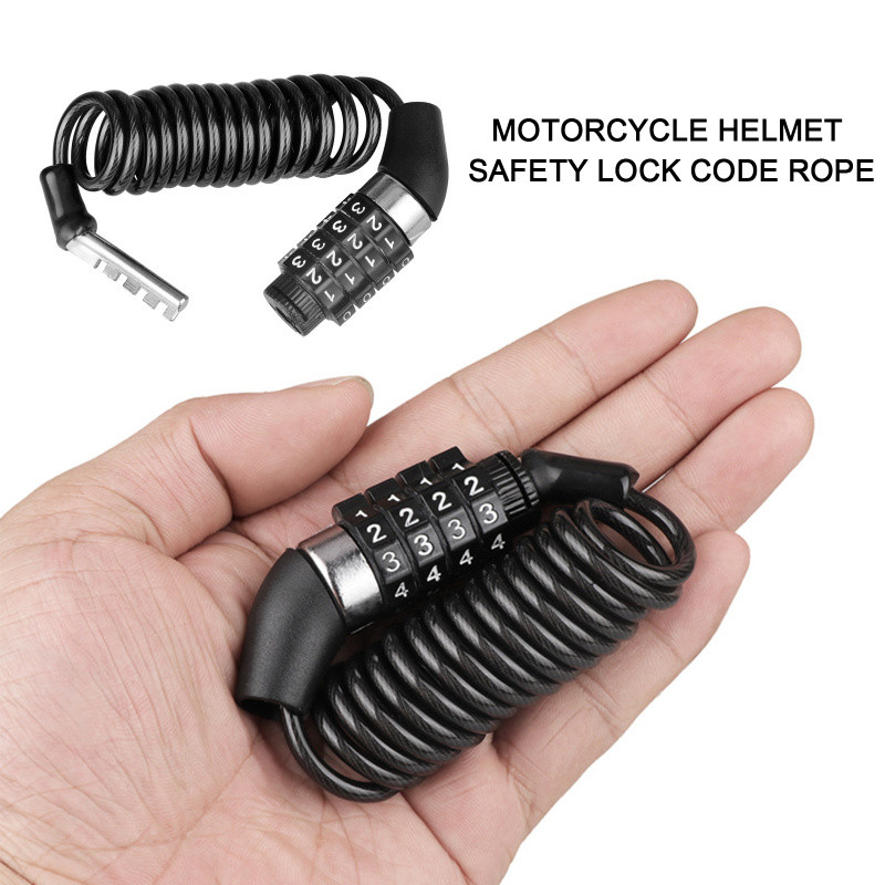 Chaîne antivol pour moto et vé - Cable Lock Combination avis et prix