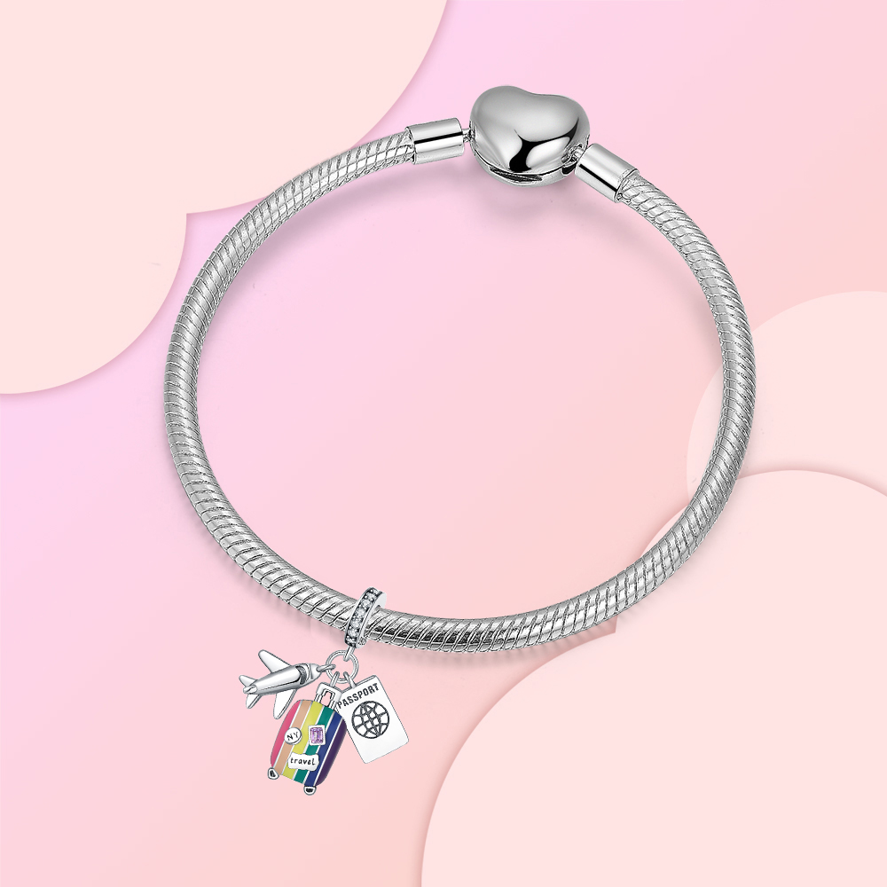 Breloque en argent sterling 92 - Travel Accessories Plane avis et prix