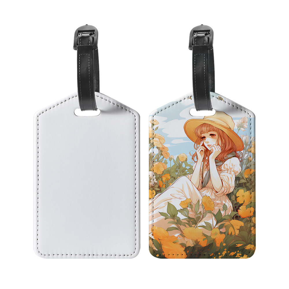 Étiquettes de bagage en cuir P - Travel Accessories List avis et prix