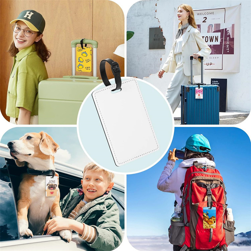 Étiquettes de bagage en cuir P - Travel Accessories List avis et prix