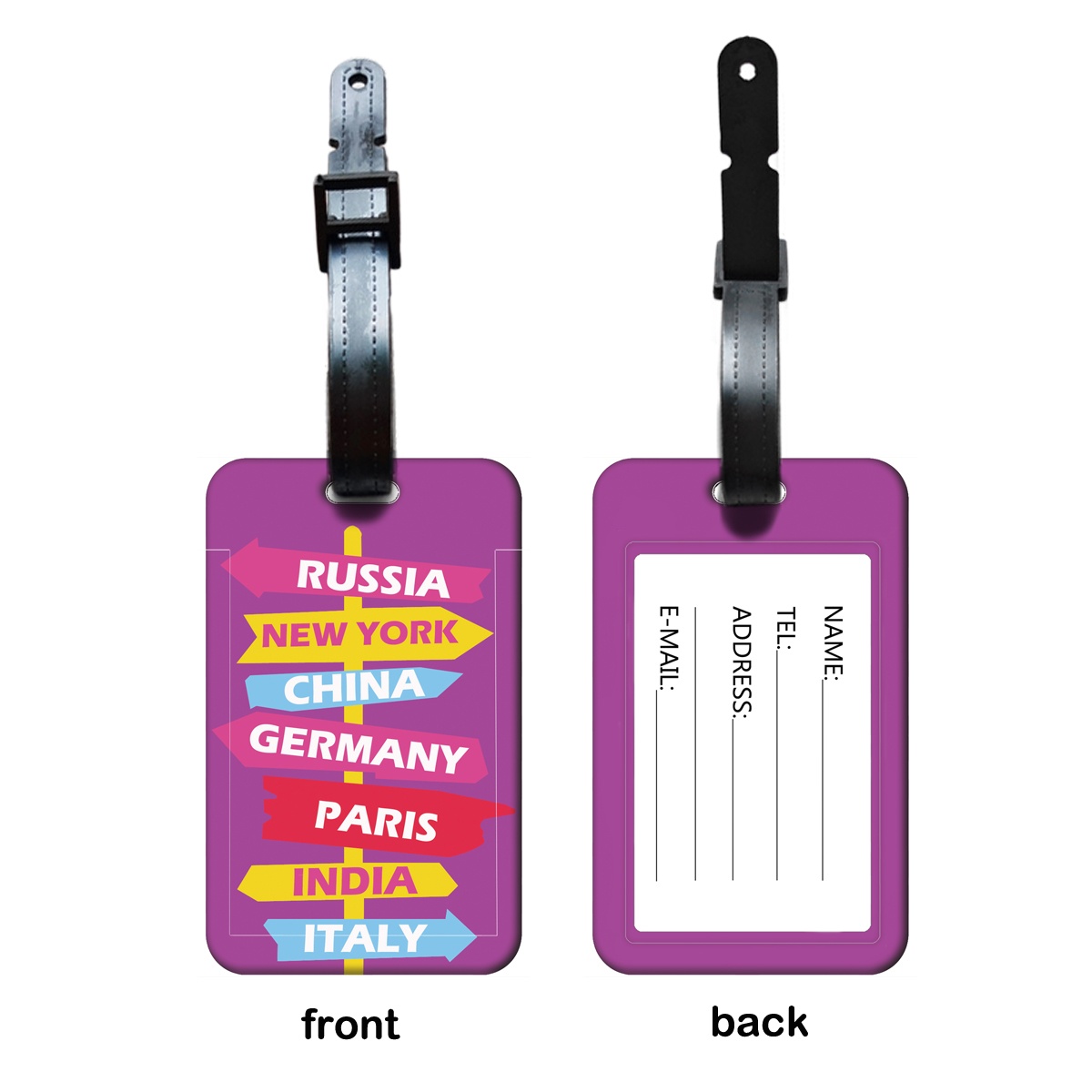 Étiquettes de bagages créative - Travel Accessories List avis et prix