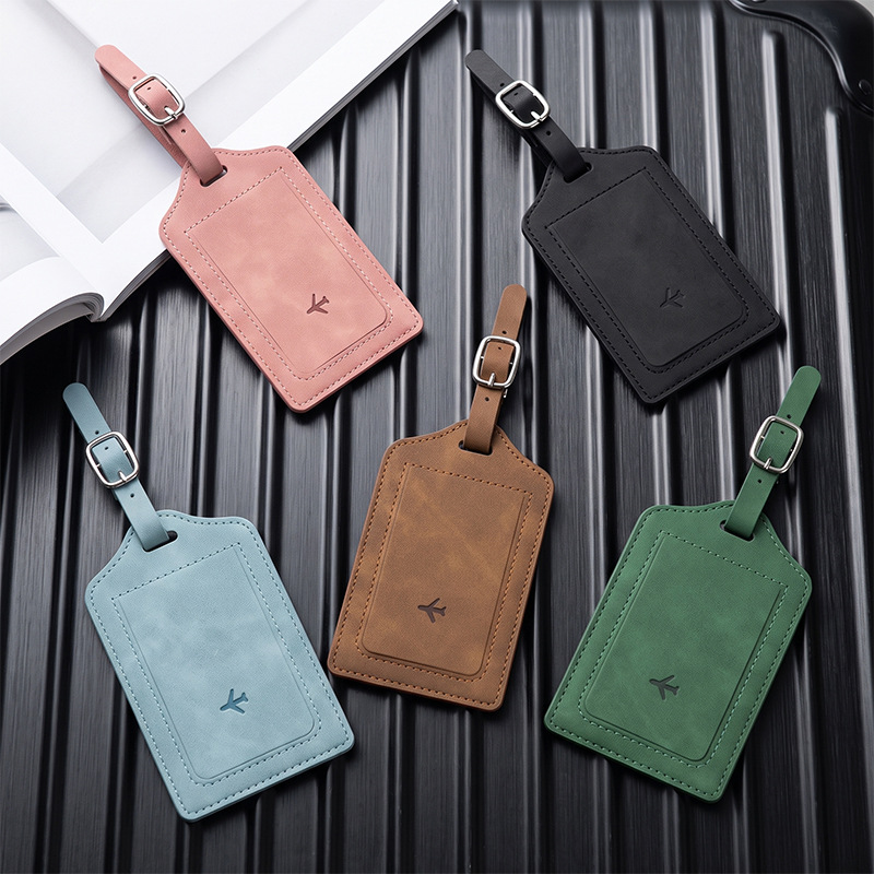 1 étiquette de bagage en cuir  - Travel Accessories List avis et prix
