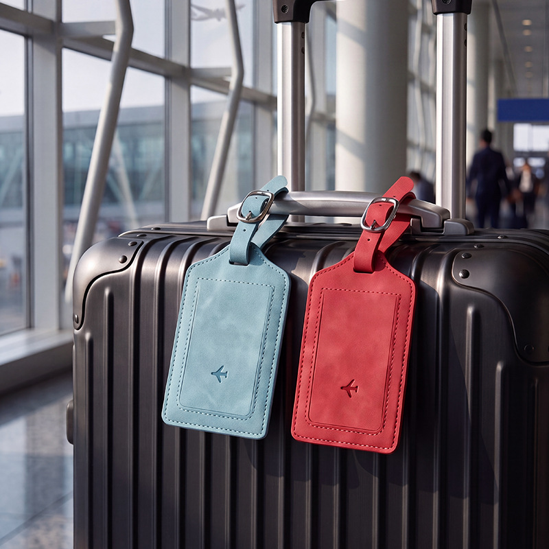 1 étiquette de bagage en cuir  - Travel Accessories List avis et prix