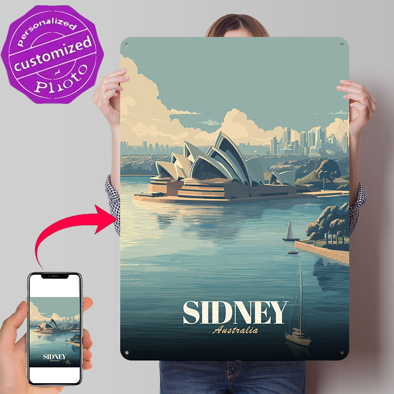Affiche de voyage de l'Opéra d - Travel Accessories Sydney avis et prix