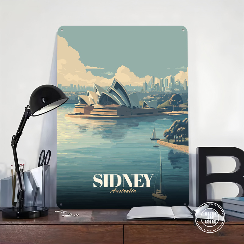 Affiche de voyage de l'Opéra d - Travel Accessories Sydney avis et prix