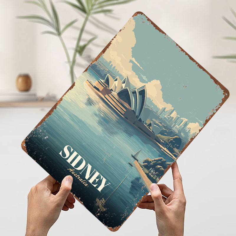 Affiche de voyage de l'Opéra d - Travel Accessories Sydney avis et prix