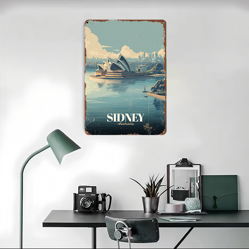Affiche de voyage de l'Opéra d - Travel Accessories Sydney avis et prix
