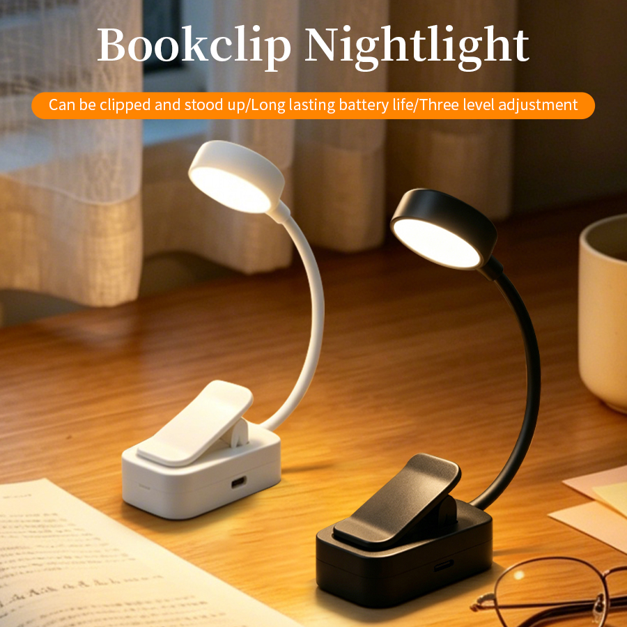 Lampe de bureau LED rechargeab - Book Light Flexible avis et prix