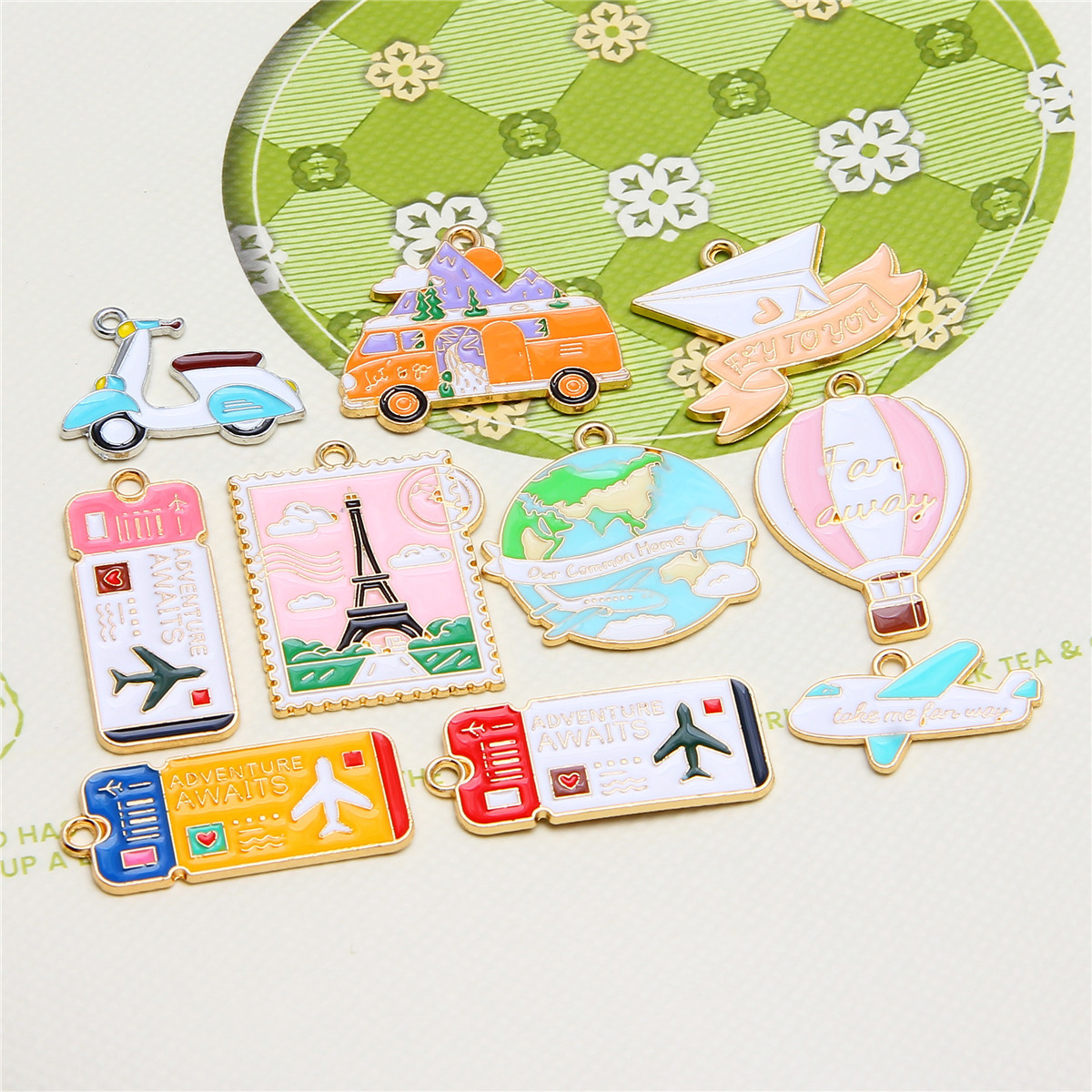 10 pièces voiture maison terre - Travel Accessories Plane avis et prix