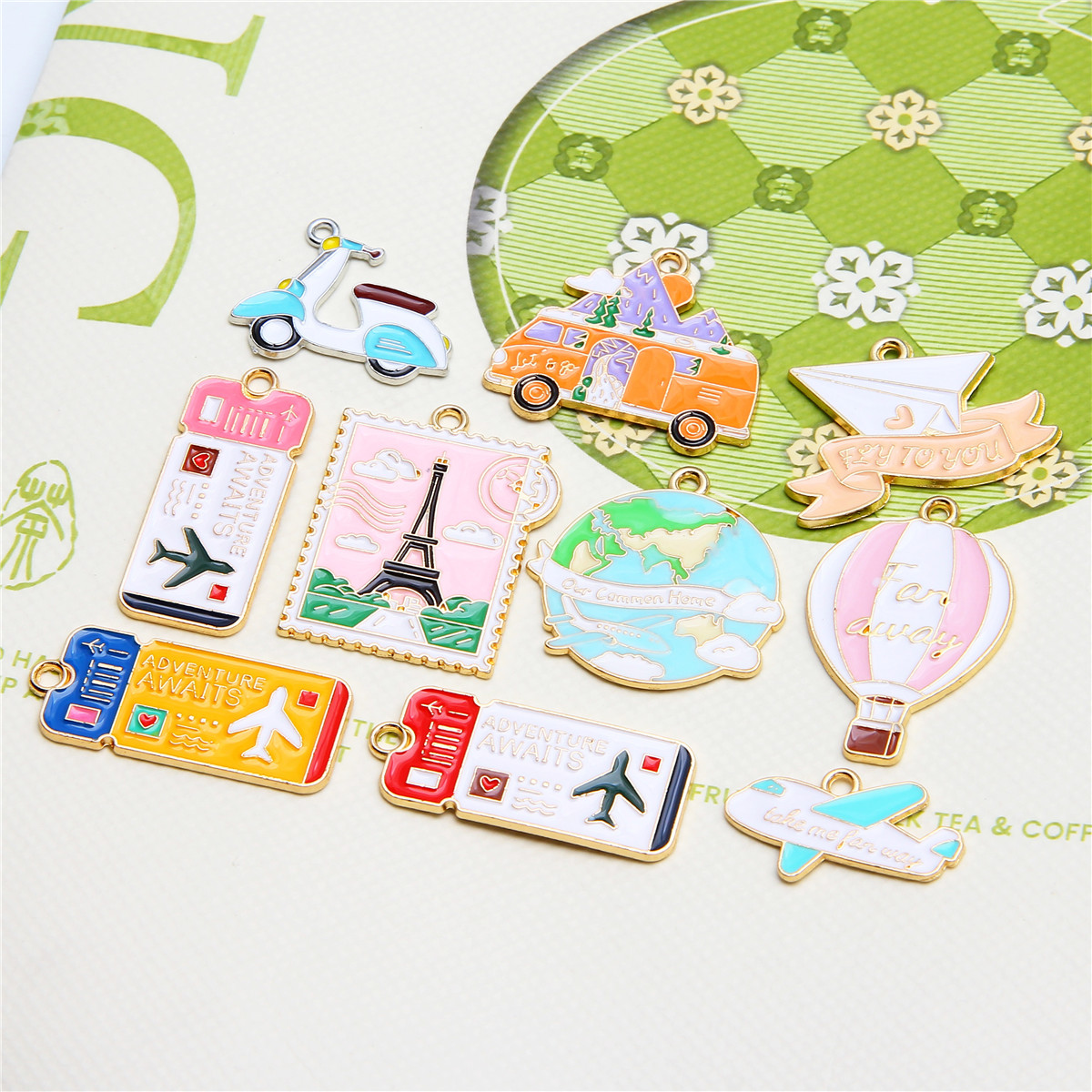 10 pièces voiture maison terre - Travel Accessories Plane avis et prix