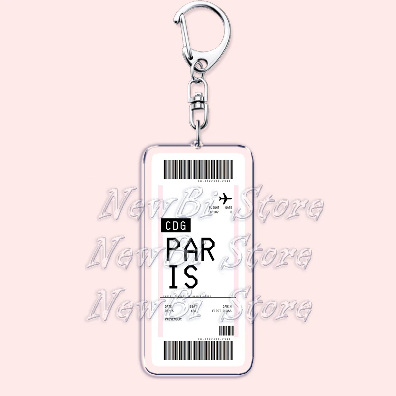 Porte-clés carte d'embarquemen - Travel Accessories New York avis et prix