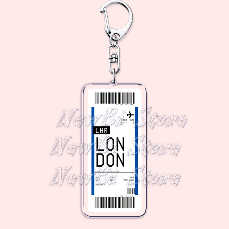 Porte-clés carte d'embarquemen - Travel Accessories New York avis et prix