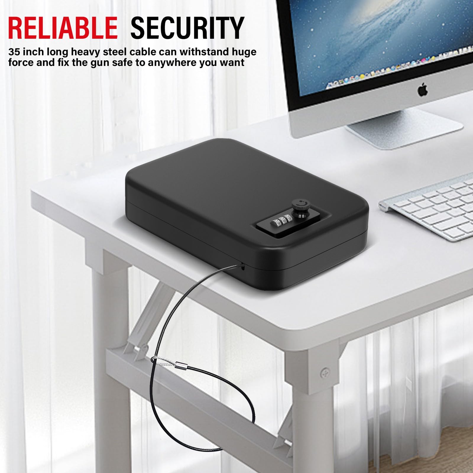 Coffre-fort de sécurité coffre - Cable Lock Combination avis et prix