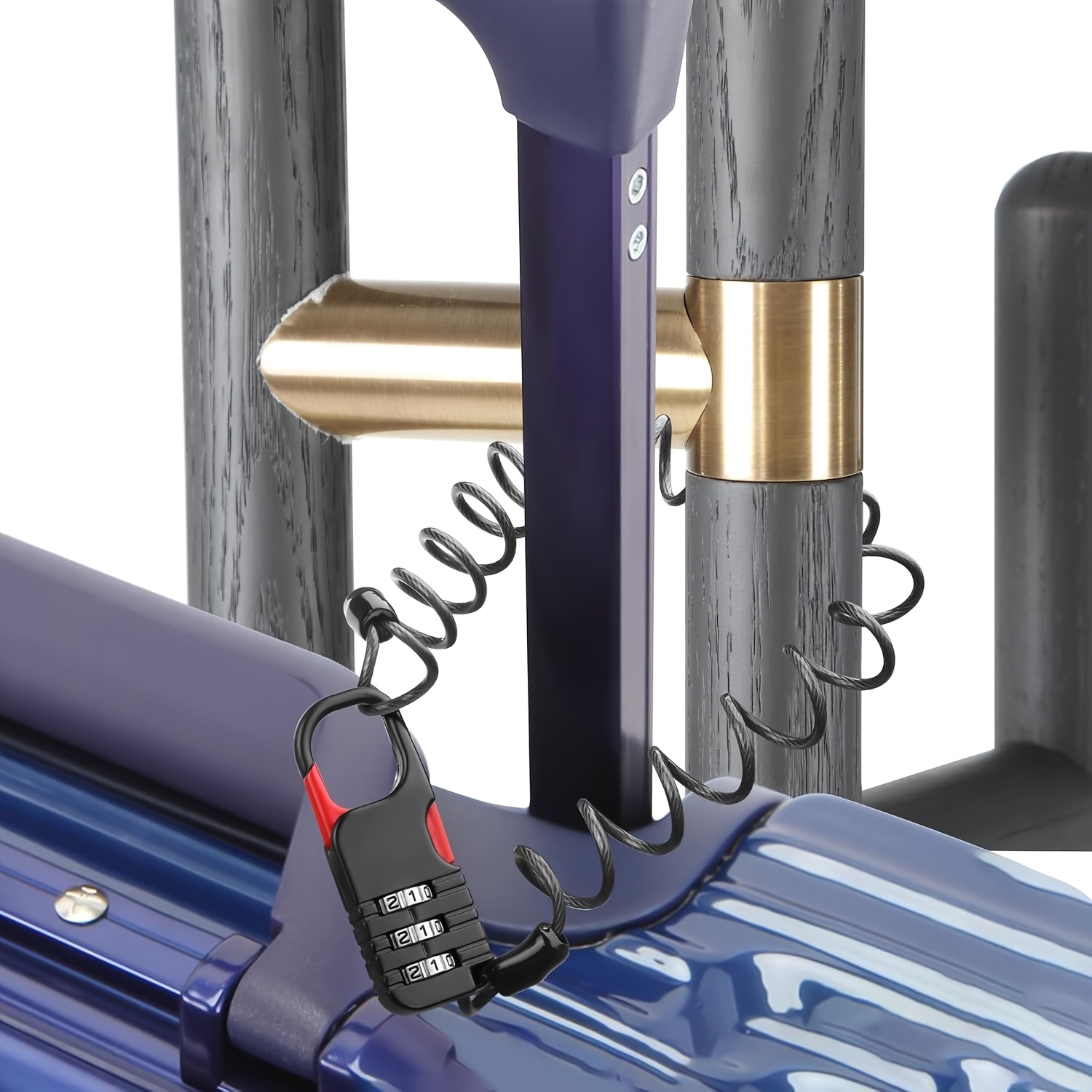 Cadenas à combinaison à 3 chif - Cable Lock Combination avis et prix